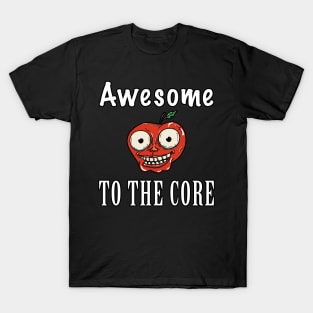 Awesome to the Core Apple T-Shirt